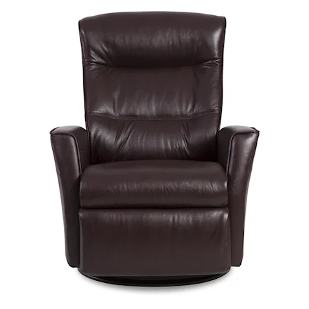 Large-Size Relaxer with Manual Recline, Swivel, Glide and Rock