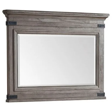 Rustic Industrial Dresser Mirror