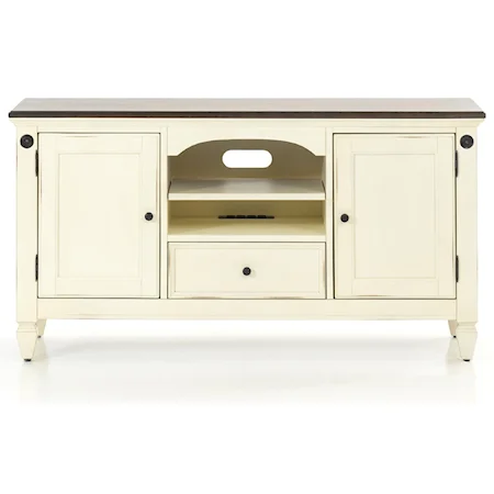 Cottage 54" Console with Outlets