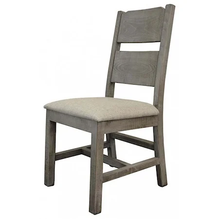 Rustic Solid Wood Dining Side Chair