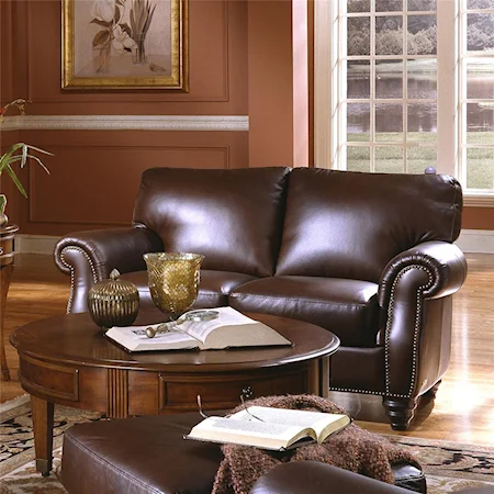 Leather Love Seat