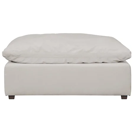 Cocktail Ottoman with Removable Top