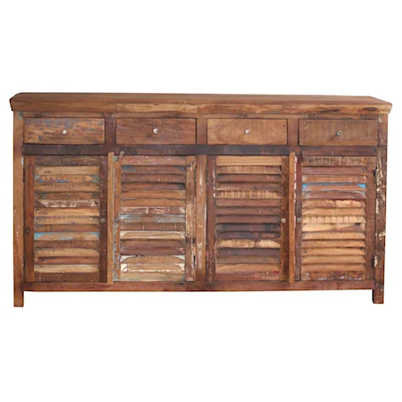 Guru Shutter 4-Drawer, 4-Door Sideboard