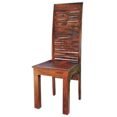 Warm Brown Grill Dining Side Chair