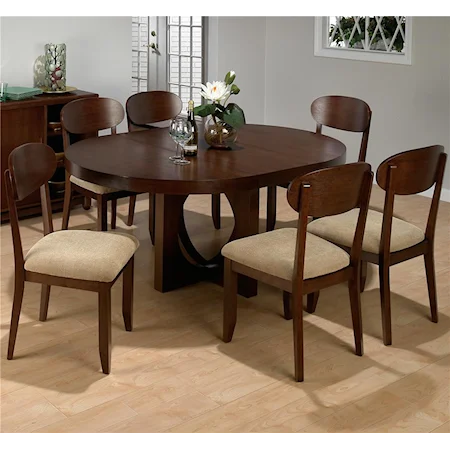 Casual Dining Table and 6 Chairs