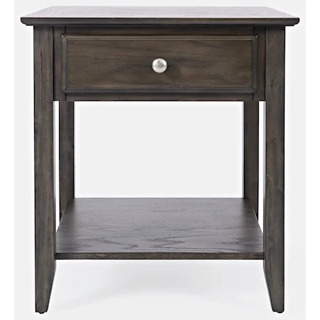 End Table w/ Drawer