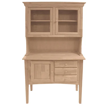 2-Door Hutch & Huntboard Server