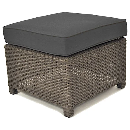 Contemporary Lounge Ottoman with Cushion