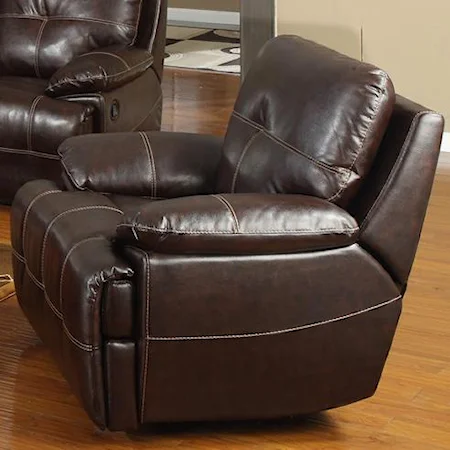 Casual Button-Tufted Recliner Chair