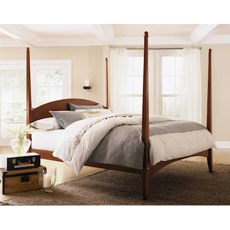 King Pencil Poster Bed