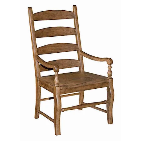 Ladderback Arm Chair