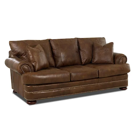 Leather Studio Sofa