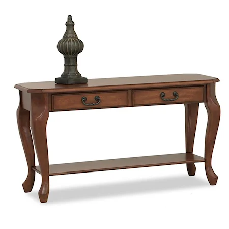 Sofa Table with Cabriole Legs