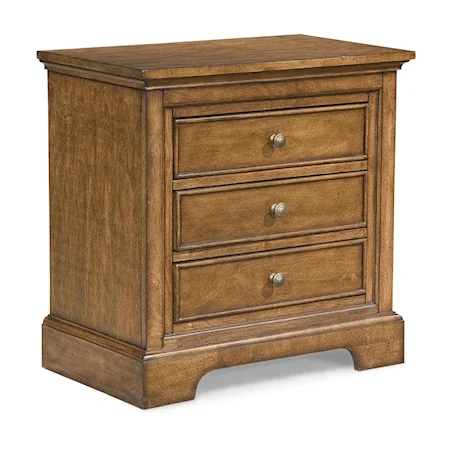 3-Drawers Nightstand