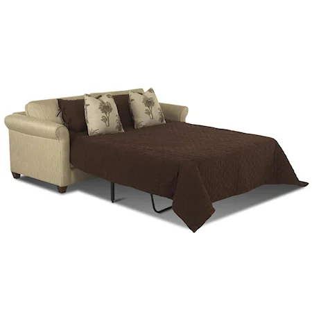 Queen Sleeper Sofa with Inner Spring Mattress