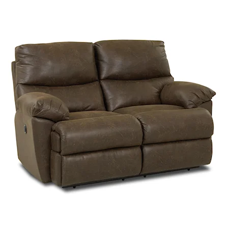 Dual-Unit Reclining Loveseat