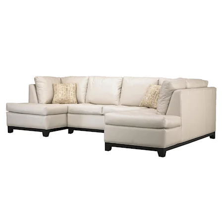 Sectional With Left Loveseat Chaise and Right Sofa Chaise