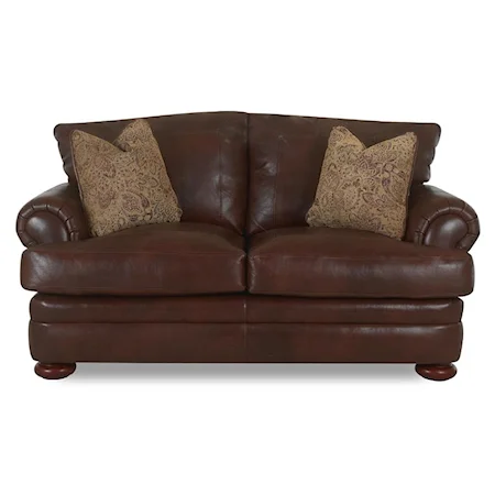 Leather Loveseat