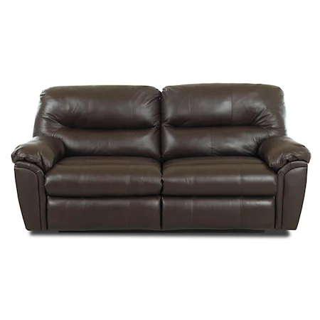 Reclining Sofa with Pillow Arms