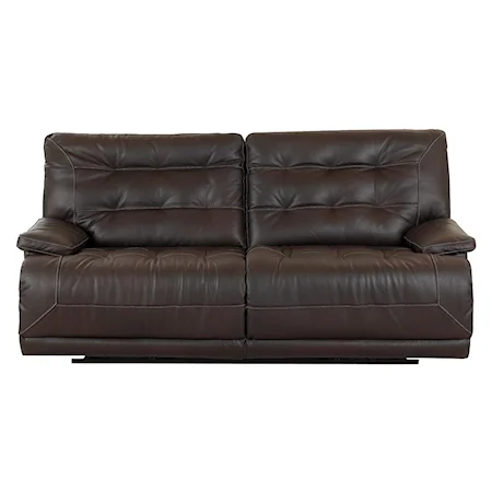 Contemporary Upholstered Reclining Love Seat