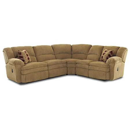 Contemporary Reclining Sofa Sectional