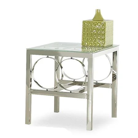 Metal End Table