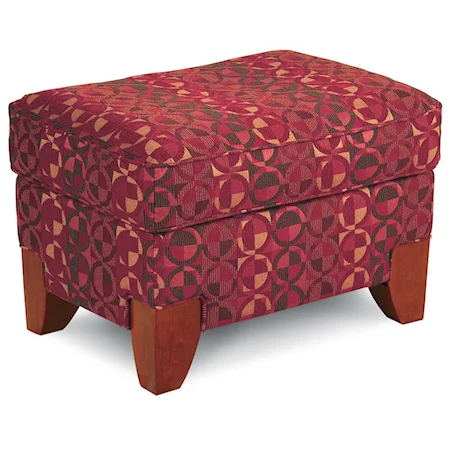 Padded Upholstered Ottoman