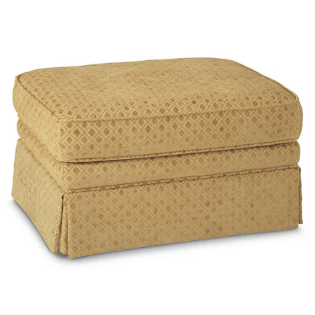 Padded Upholstered Ottoman