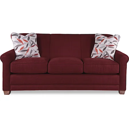 Casual Sofa with Premier ComfortCore Cushions