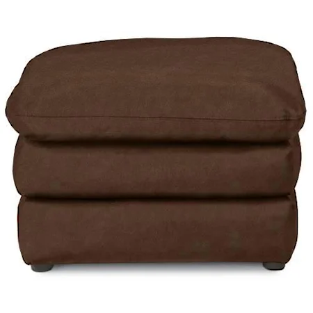 Ottoman with Pillowtop Seat