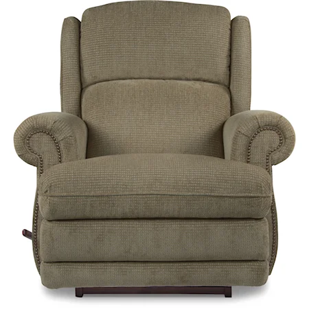 Kirkwood RECLINA-ROCKER® Recliner with Nailhead Studs