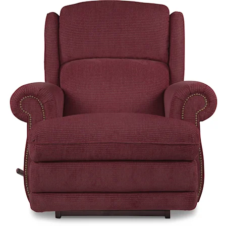 Kirkwood RECLINA-GLIDER® Swivel Recliner with Nailhead Studs