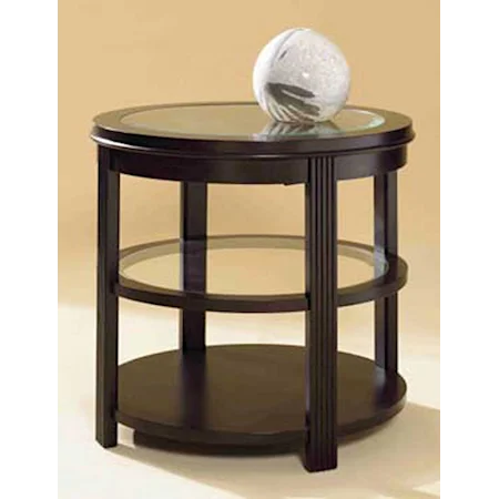 Round end table