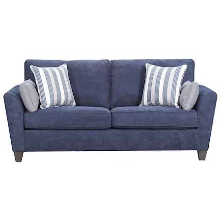 Transitional Queen Sleeper Sofa