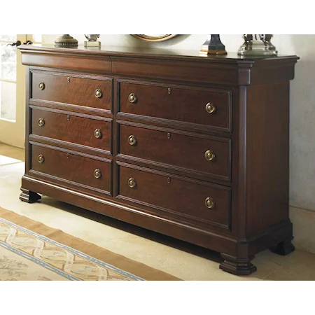 38" Eight Drawer Dresser