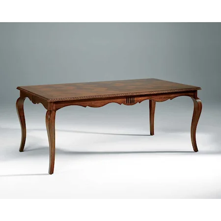 Rectangular Table With 20 Inch Leaf