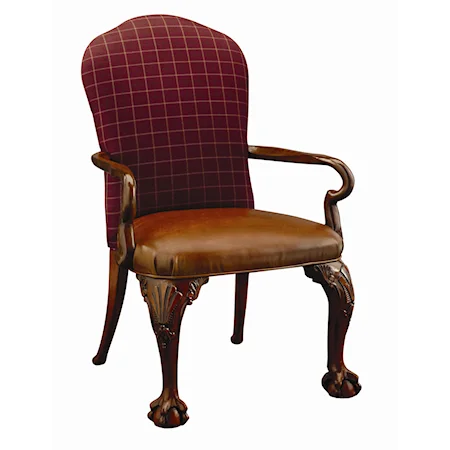 Upholstered Dining Arm Chair