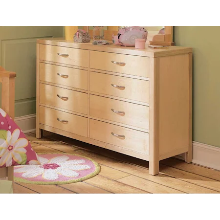 Dresser With Eight Drawers of Storage