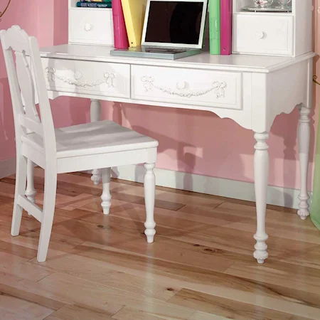 Drawer Student Desk with Two Drawers