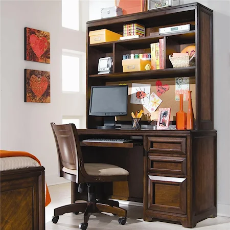 Student Desk with Hutch