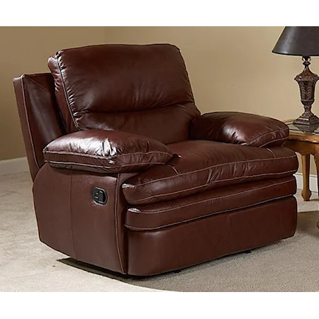 Brandy Motion Leather Chair