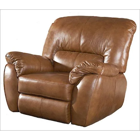 Leather Rocker Recliner