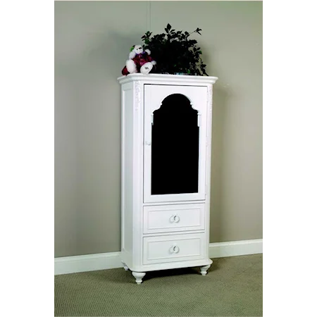 Armoire w/ Mirrored Door