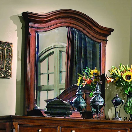 Wood Frame Dresser Mirror