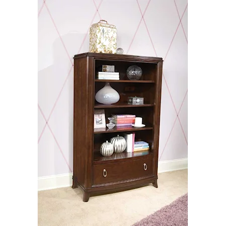 Bookcase with Shelves and Drawer