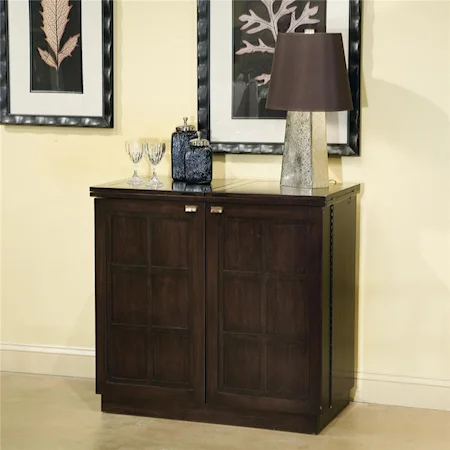 Bar Cabinet with Flip Top