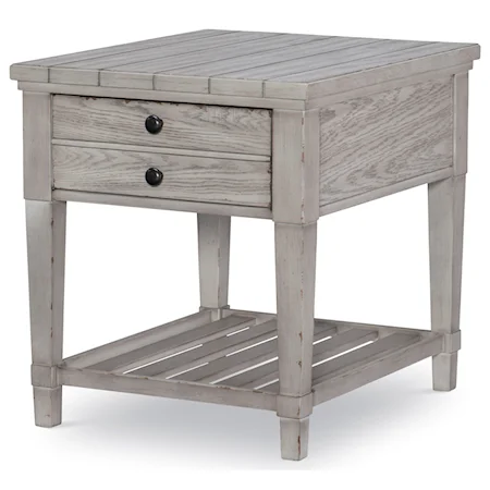 Modern Farmhouse 1-Drawer End Table