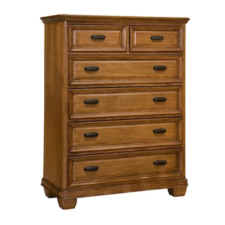Casual Youth 6 Drawer Chest