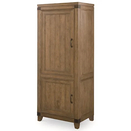 Utility Cabinet  with Antique Mirror Back