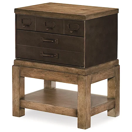 Toolbox End Table  with Dovetail Drawers